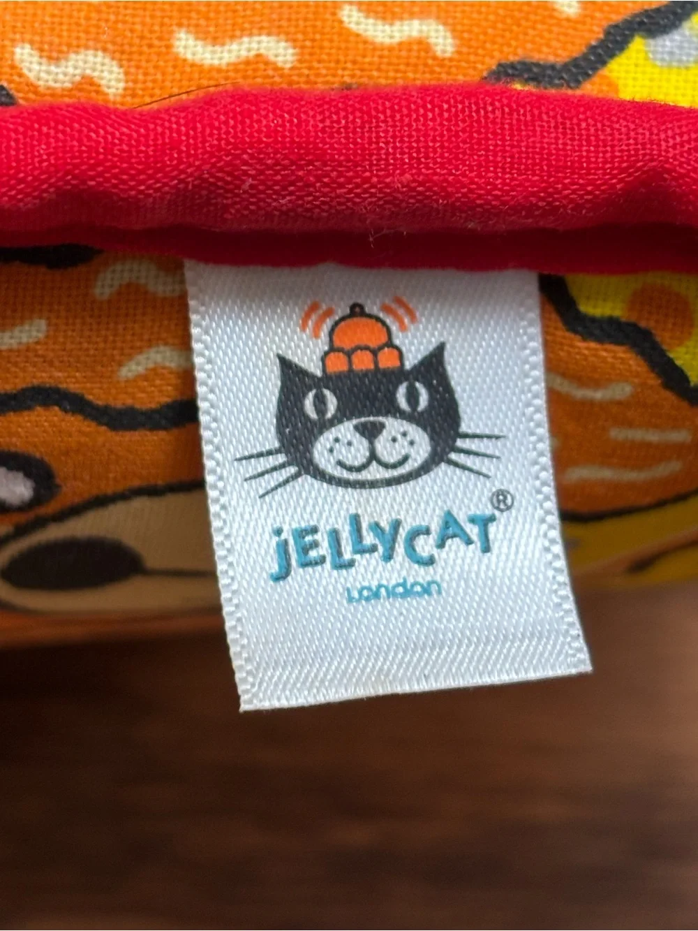 JellyCat Fluffy Tails Soft Fabric Activity Book Sensory